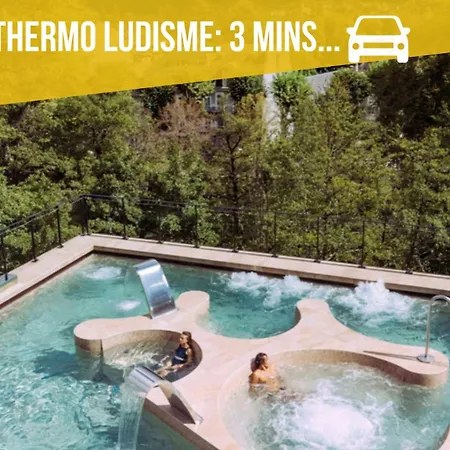 Les Trois - Jardin Terrasse 7 Personnes - Mamet Luchon Saint-Mamet