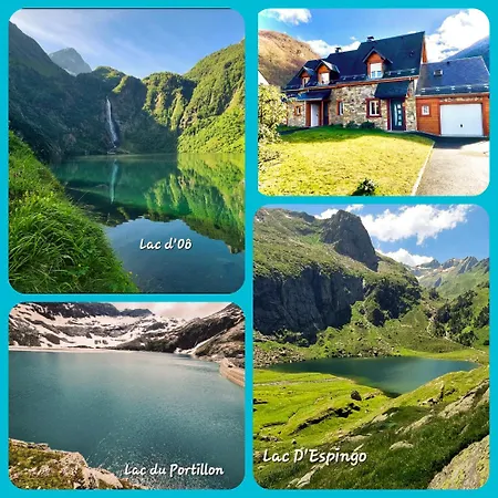Les Trois - Jardin Terrasse 7 Personnes - Mamet Luchon
